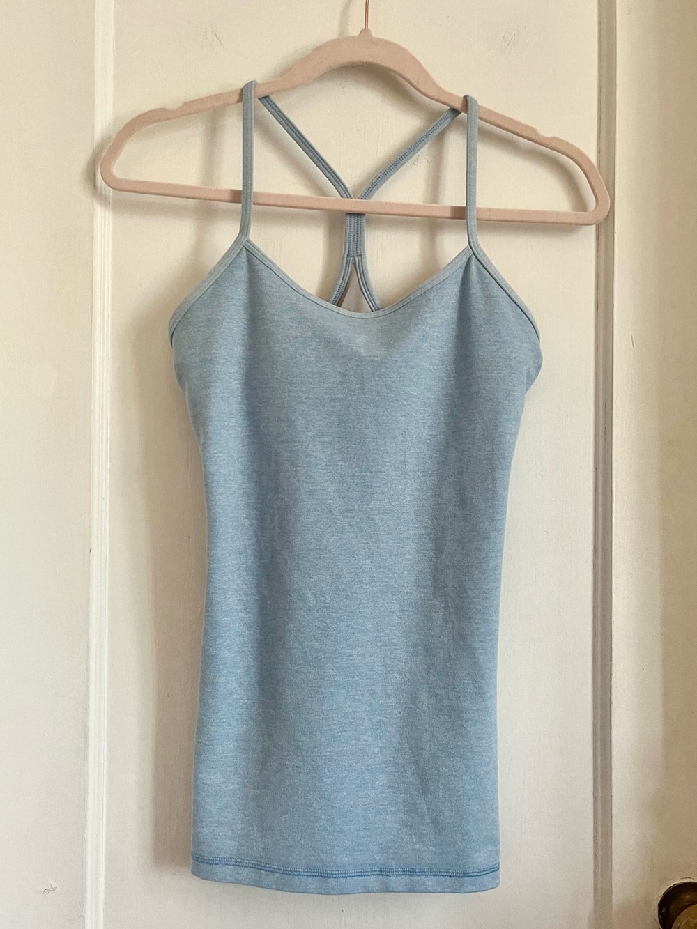 Lululemon Power Y Tank *Luon
Heathered Blue Cast